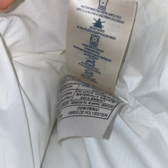 Wind River Vintage White Puffer Vest Size M - Picture 5 of 11